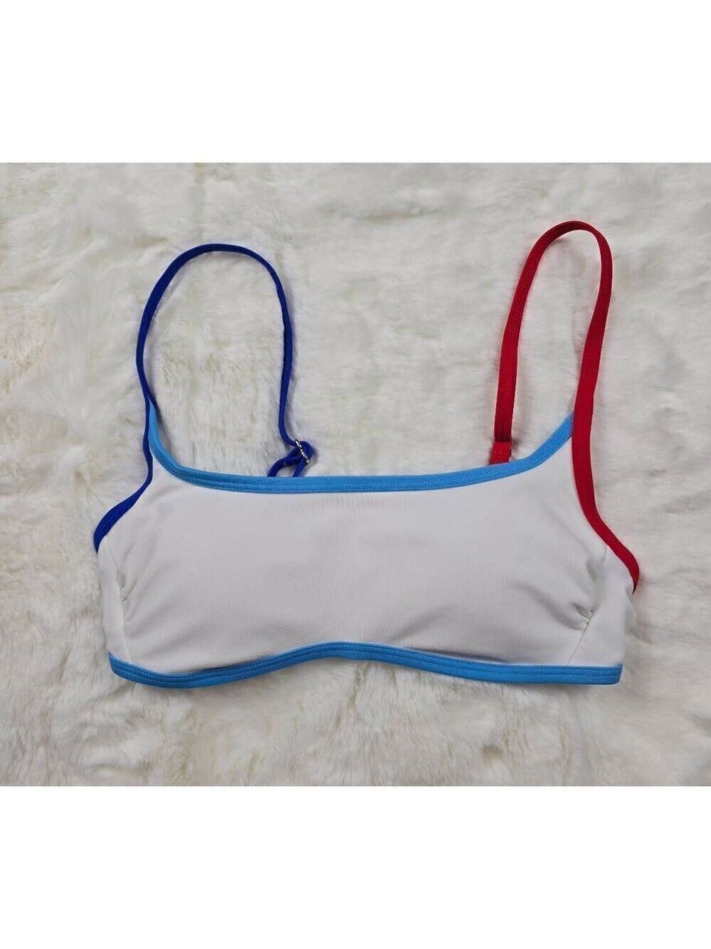 Wild Fable White Bralette Bikini Top XS